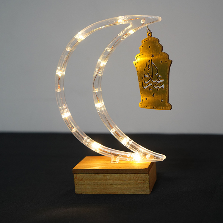 Cross - border Ramadan Festival cash cash lunar Ramadan festival decorative plastic wood ornaments